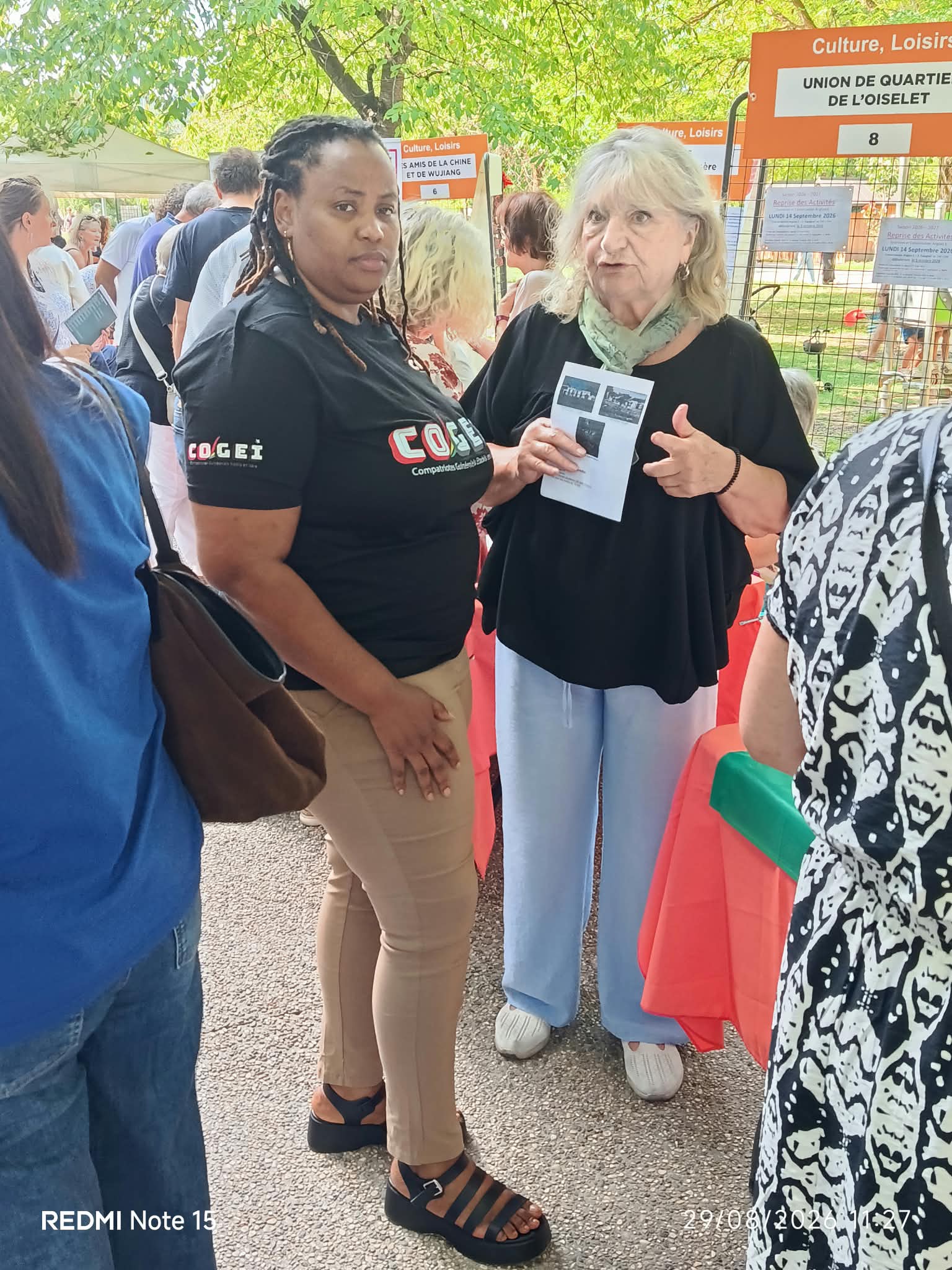 La CoGEI remercie tous ses bénévoles et visiteurs